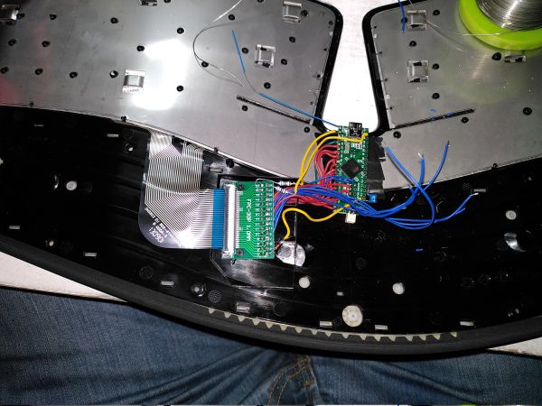 Wiring half finished